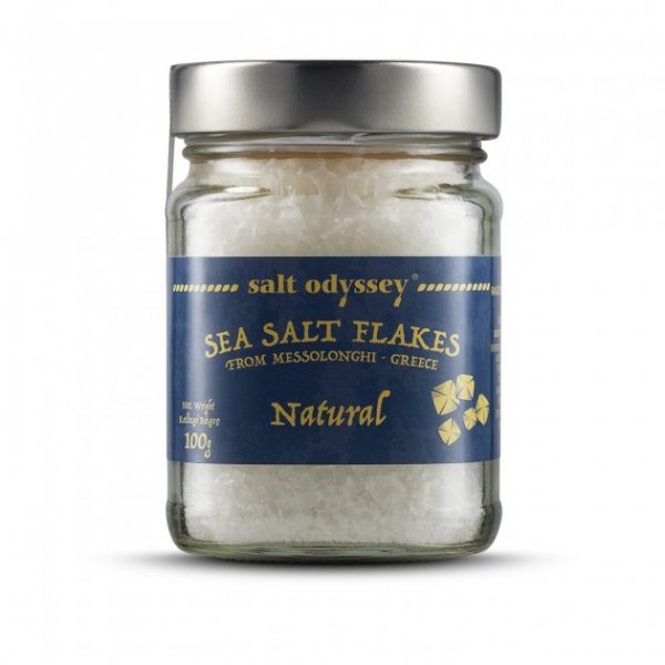 Odyssey-Natural Sesa salt flakes 100G 天然海鹽片