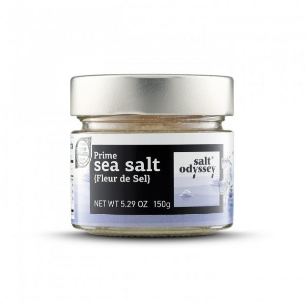 Odyssey-Fleur de sel from messolonghi  150G 天然鹽之花