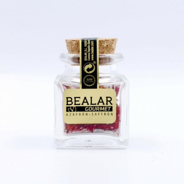 Bealar 番紅花絲1G玻璃瓶裝